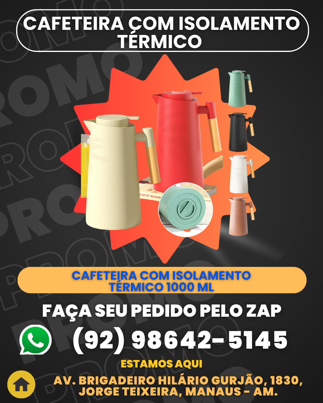 Cafeteira com Isolamento TВrmico