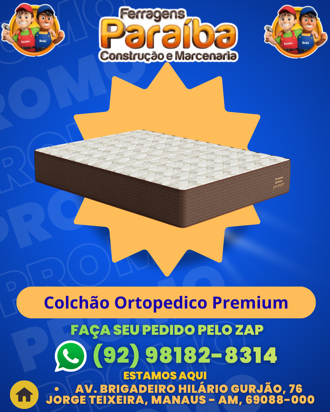 Colch╞o Ortopedico Premium 1 1