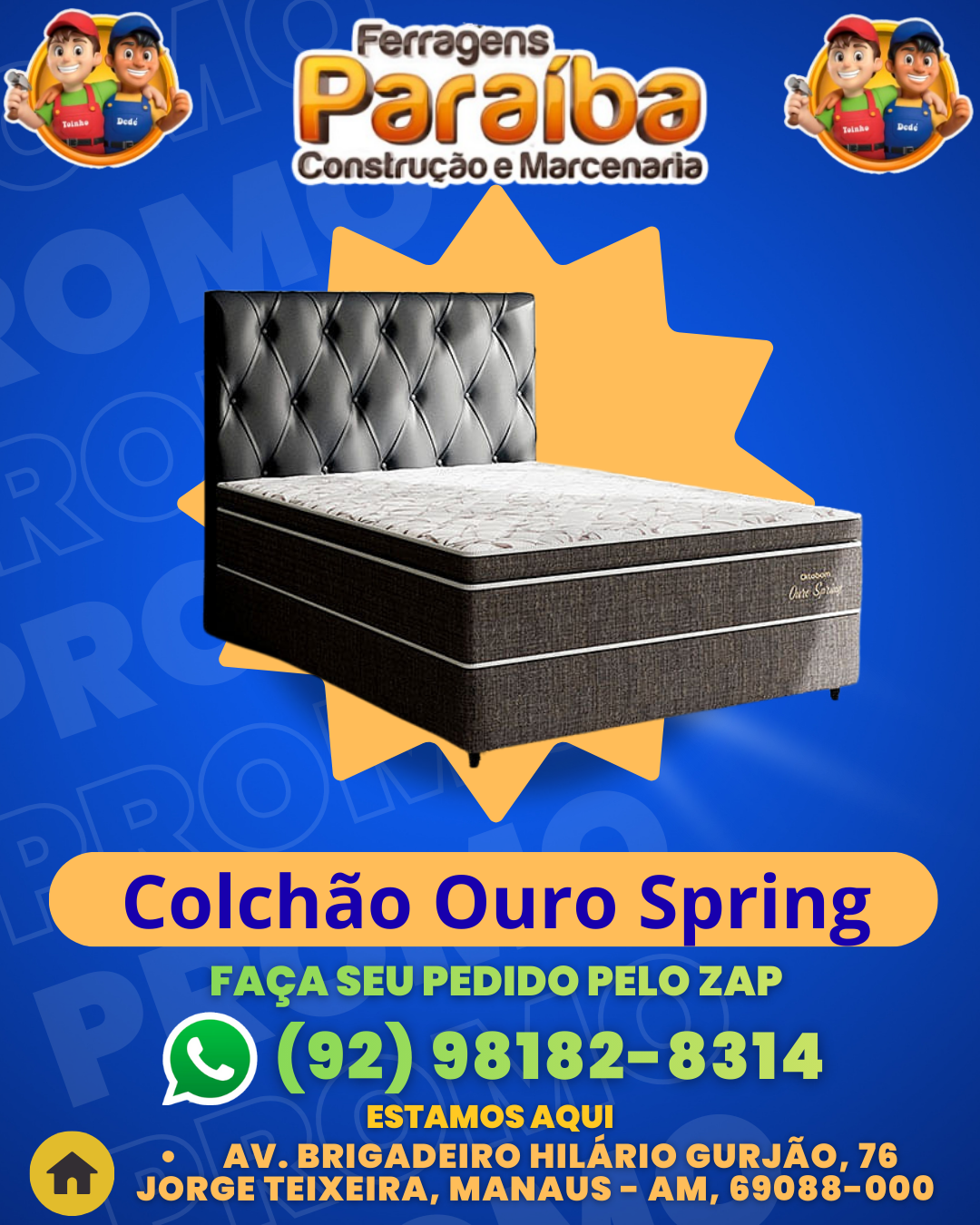 Colch╞o Ouro Spring 1 1