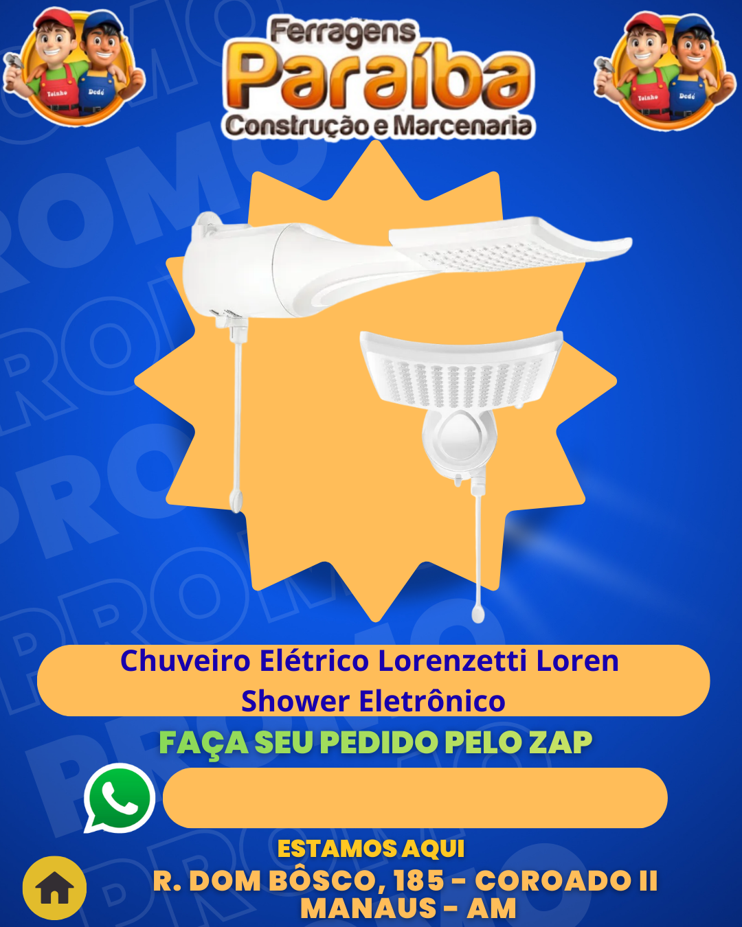 Chuveiro ElВtrico Lorenzetti Loren Shower EletrУnico 1