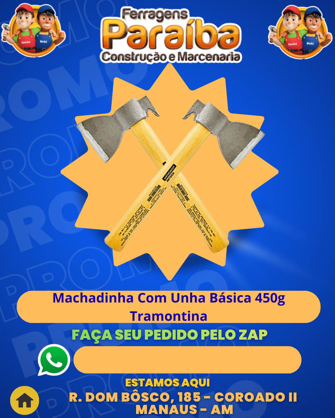 Machadinha Com Unha Bаsica 450g Tramontina 1