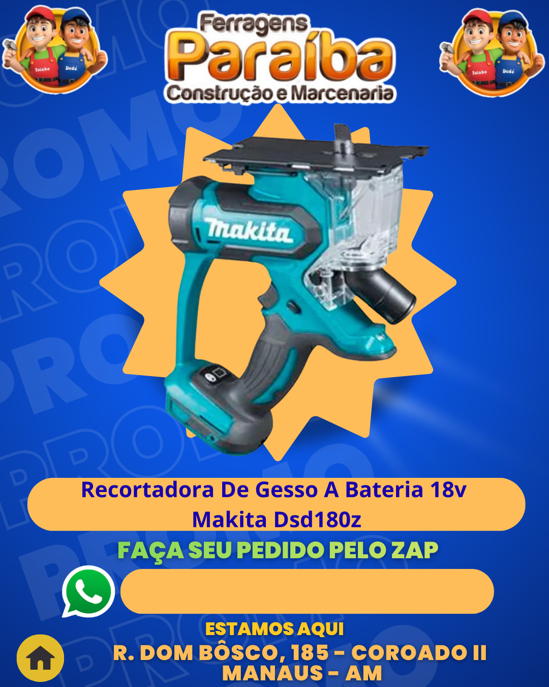 Recortadora De Gesso A Bateria 18v Makita Dsd180z 1 1