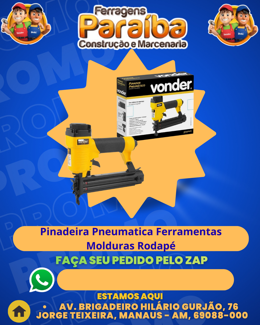 Pinadeira Pneumatica Ferramentas Molduras RodapВ 1