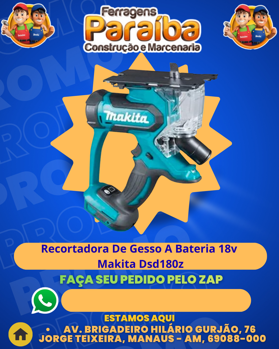 Recortadora De Gesso A Bateria 18v Makita Dsd180z 2